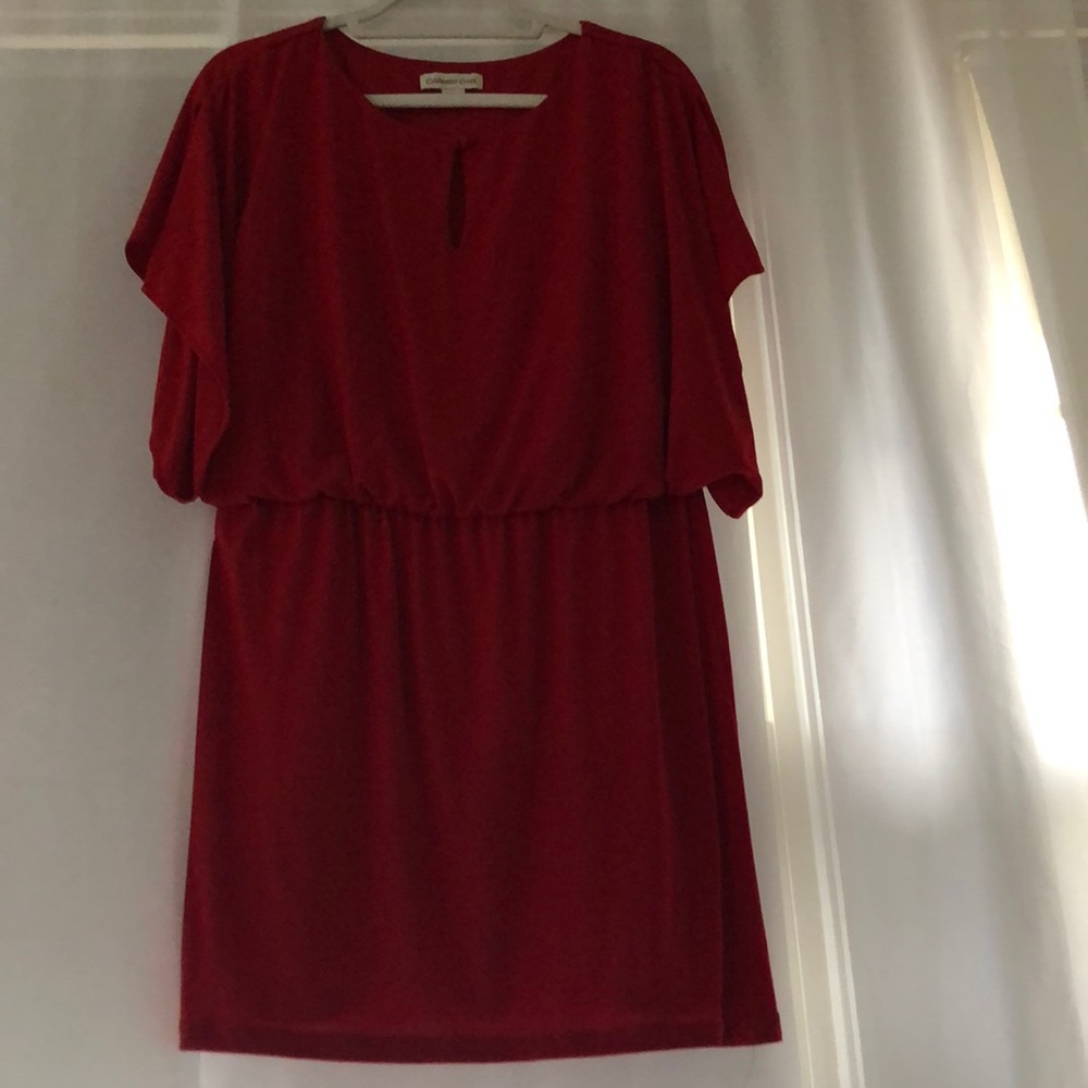 Red dress like new